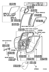Rear Door Panel & Glass