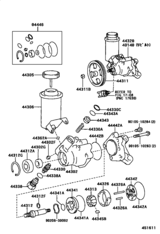 Vane Pump & Reservoir (Power Steering)