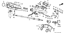 Steering column