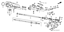 Steering column