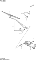 rear wind windshield wiper / washer