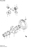 フロントデファレンシャルギヤ
