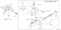 Brake master cylinder