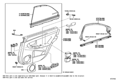Rear Door Panel & Glass