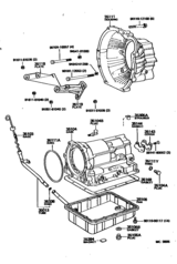 Transmission Case & Oil Pan (Atm)