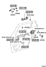 Rear Door Lock & Handle