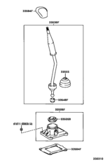 Shift Lever & Retainer