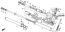 P.s. gear box components