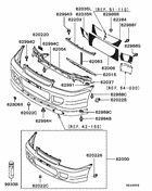 Front bumper & support