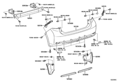 Rear Bumper & Bumper Stay