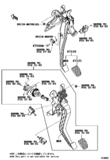 Brake Pedal & Bracket