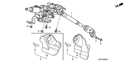 Steering column