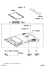 Roof Headlining & Silencer Pad