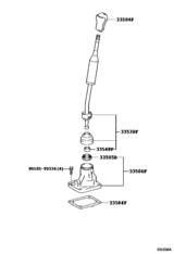Shift Lever & Retainer