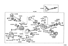 Front Axle Housing & Differential