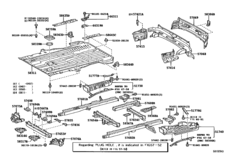 Rear Floor Panel & Rear Floor Member