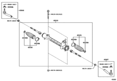 Front Steering Gear & Link