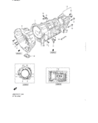 At transmission case