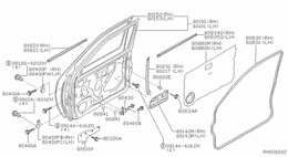 Front door panel & fitting