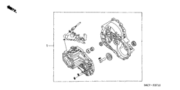 Transmission gasket set