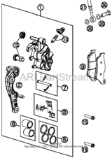 Brake Caliper Front