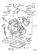 Transmission Case & Oil Pan (Atm)