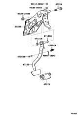 Brake Pedal & Bracket
