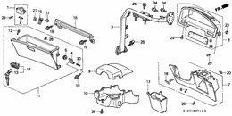 Instrument panel garnish