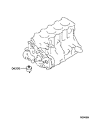 Oil press switch or gauge unit