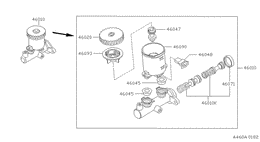 Brake master cylinder