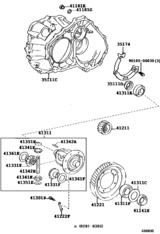 Front Axle Housing & Differential