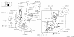 Rear seat