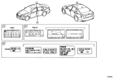 Caution Plate (Exterior & Interior)