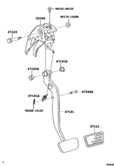 Brake Pedal & Bracket