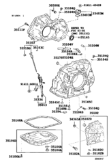 Transmission Case & Oil Pan (Atm)
