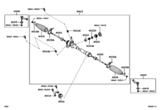 Front Steering Gear & Link