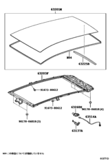 Roof Panel & Back Window Glass
