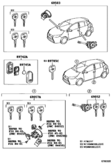 Lock Cylinder Set