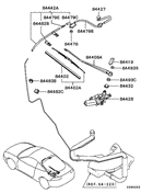Rear window wiper & washer