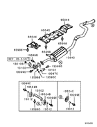 Exhaust pipe & muffler