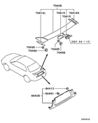 Rear garnish & moulding