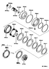 Center Support & Planetary Sun Gear (Atm)