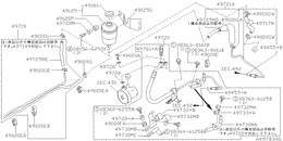 Power steering piping