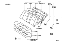 Rear Seat & Seat Track