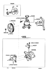 Vane Pump & Reservoir (Power Steering)