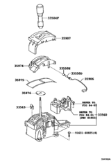 Shift Lever & Retainer