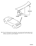 Rear garnish & moulding