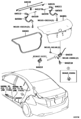 Luggage Compartment Door & Lock
