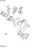 フロントデファレンシャルギヤ