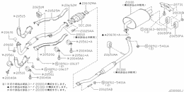 Exhaust tube & muffler